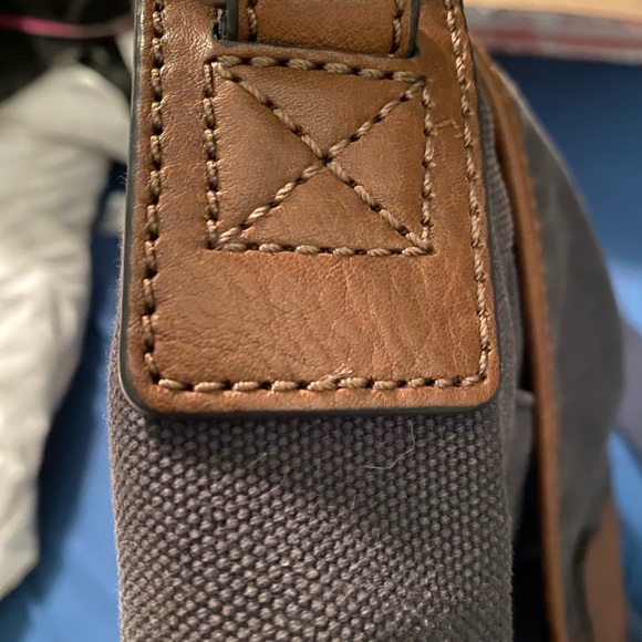 Fossil Graham canvas messenger bag - Picture 13 of 16